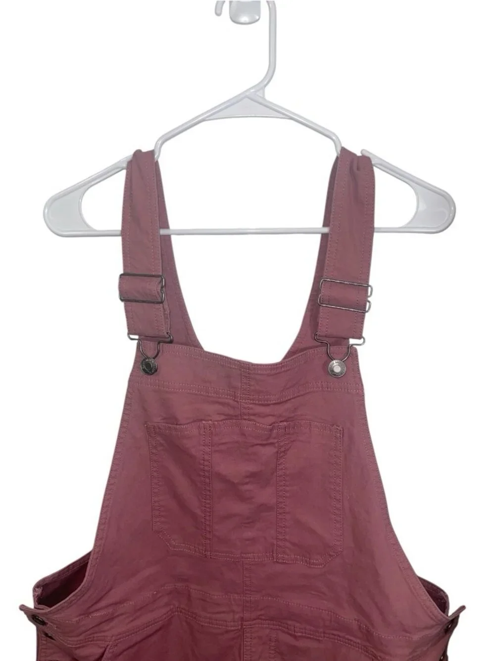 Blue Mountain Women's Large BIB Canvas Shortall Mesa Rose Pink 2424937